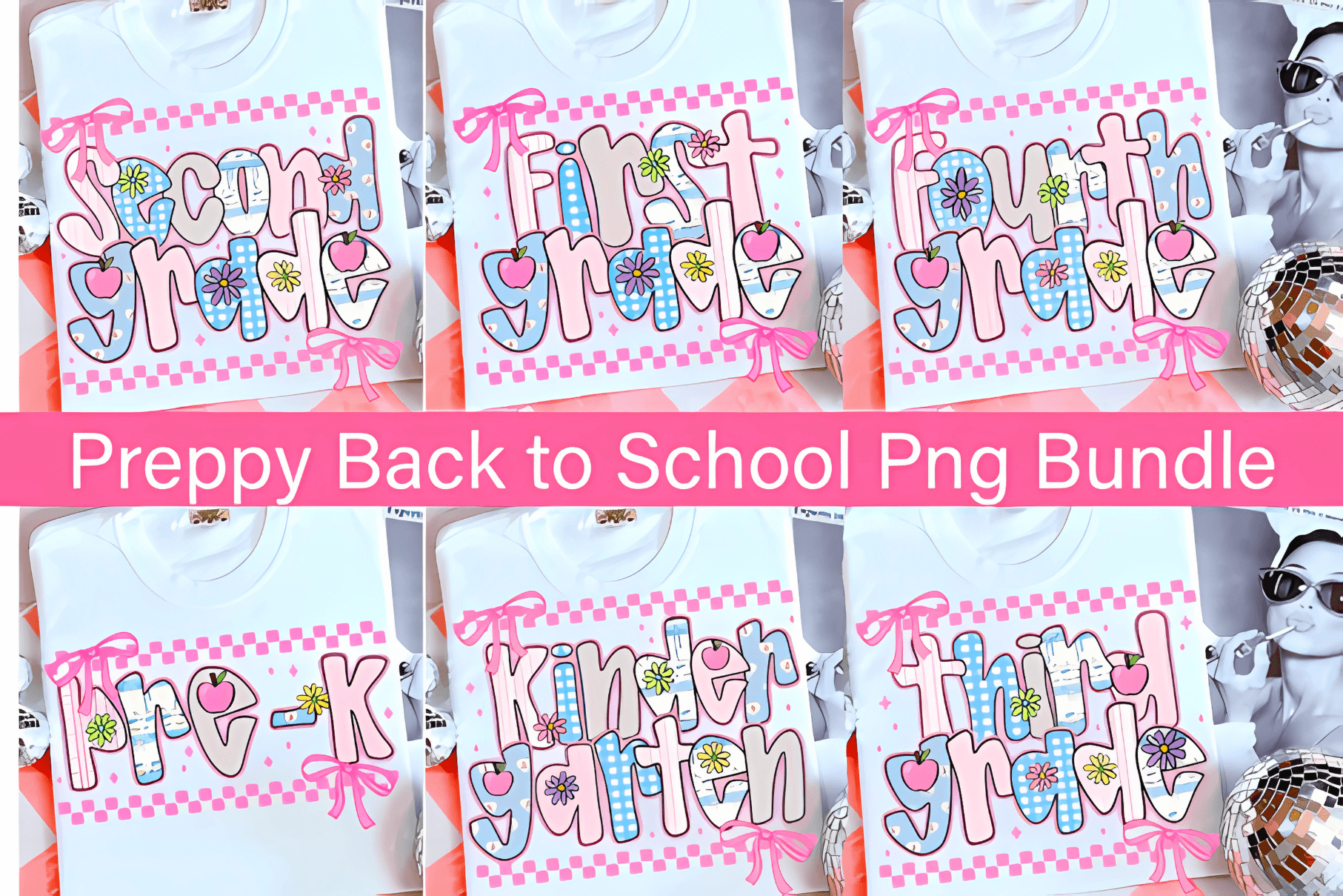 Elegant PNG Design Kit | 7 High-Quality Graphics for Invitations & Crafts