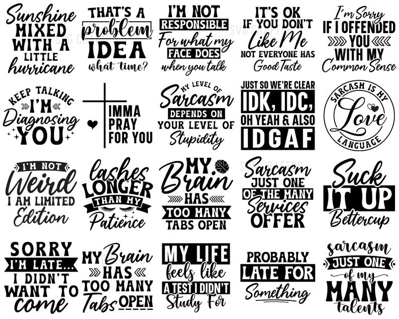 Instant Crafting Library | 50 SVG & PNG Designs