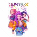 KPOP Demon Hunters PNG | Saja Boys Inspired Fan Art with Mira, Rumi & Zoey | Instant Download