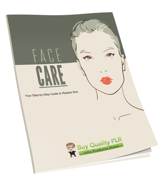 Face Care PLR Course – Complete Skincare Guide with Sales Page & Bonuses