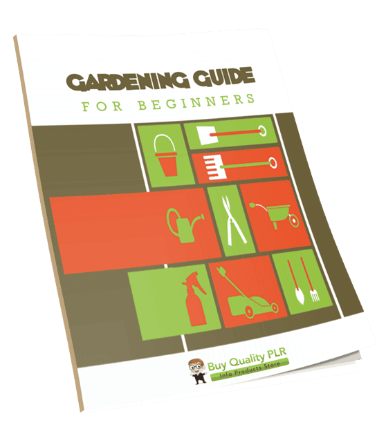 Gardening Guide for Beginners – Complete PLR Course with Sales Page & Bonuses